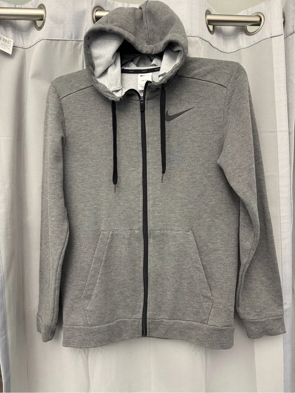Nike Mens Dri Fit full zip hoodie - size small